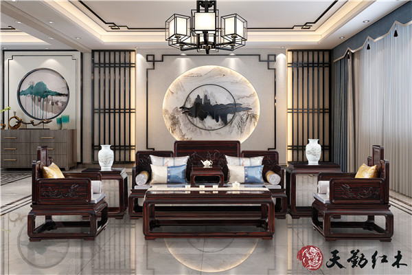 天勤红木 | 用红木精工打造中式之家